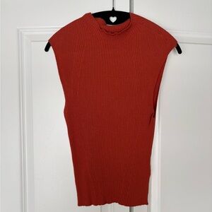 Topshop Ribbed Knit Tank Top